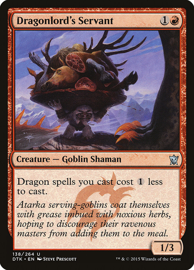 Dragonlord's Servant [Dragons of Tarkir] | Lots Moore NSW