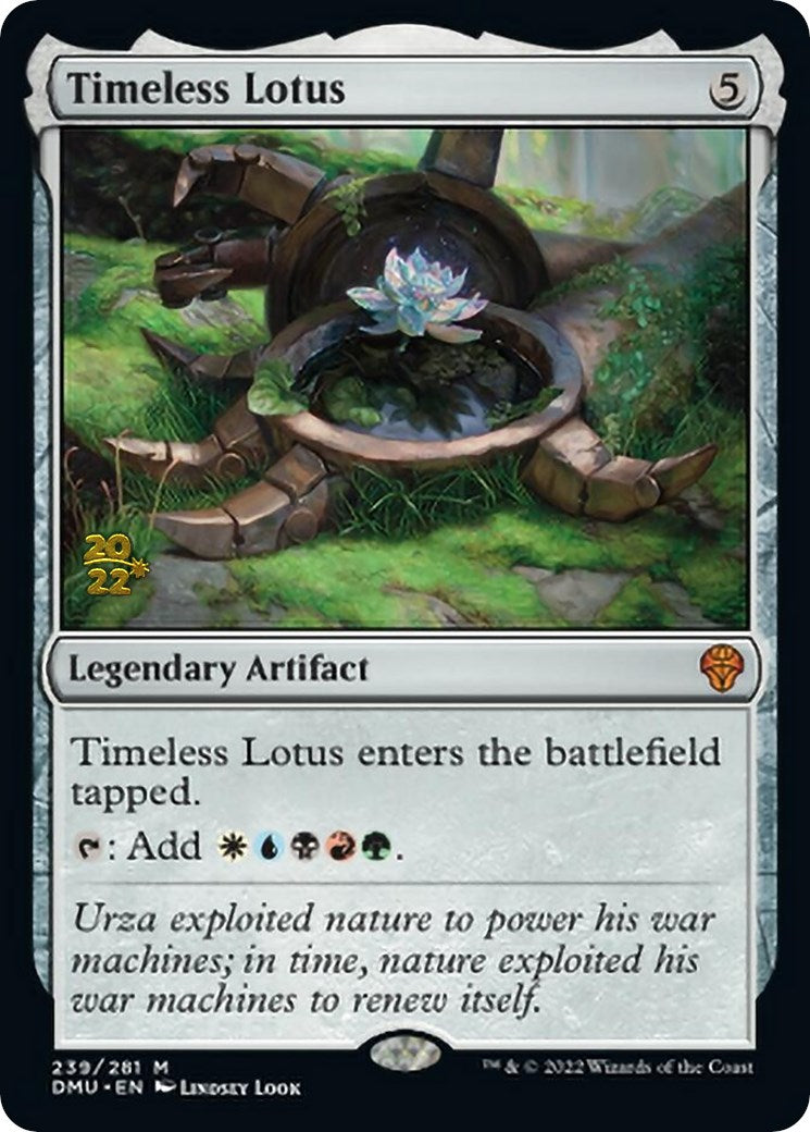 Timeless Lotus [Dominaria United Prerelease Promos] | Lots Moore NSW