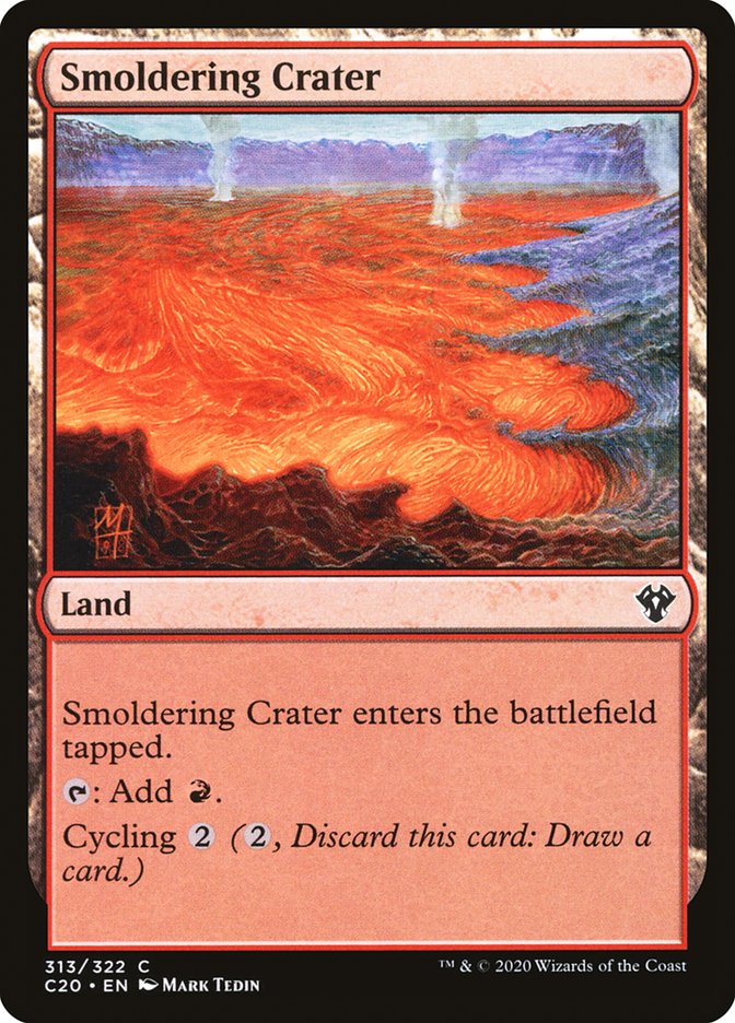 Smoldering Crater [Commander 2020] | Lots Moore NSW