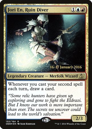 Jori En, Ruin Diver [Oath of the Gatewatch Promos] | Lots Moore NSW