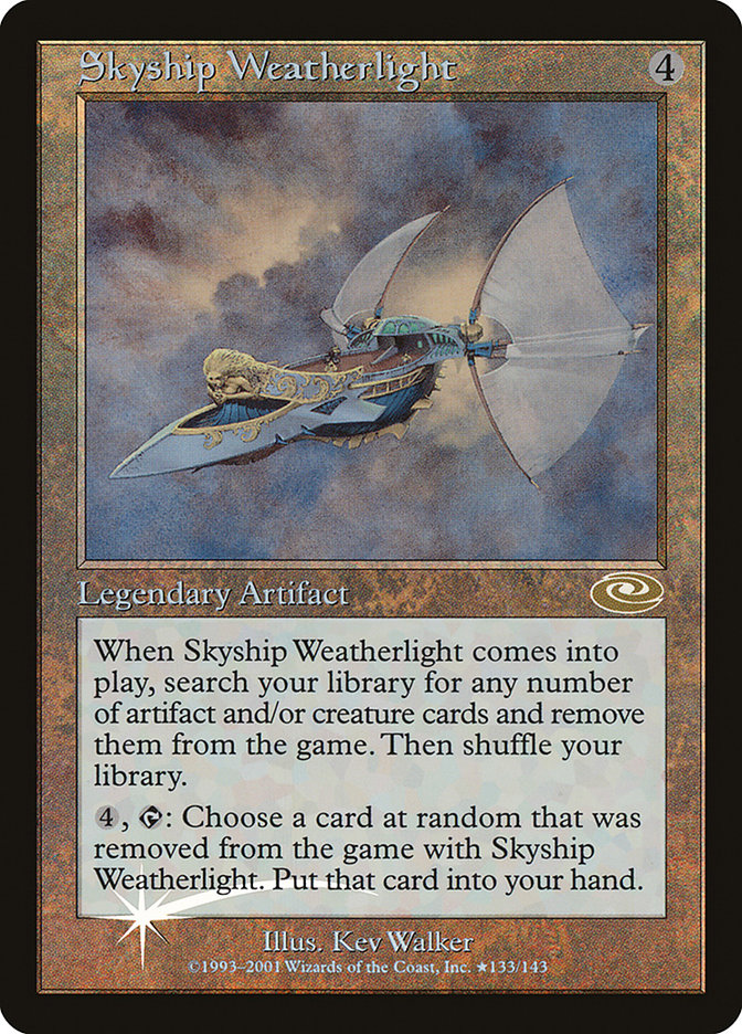 Skyship Weatherlight (Kev Walker) [Planeshift] | Lots Moore NSW