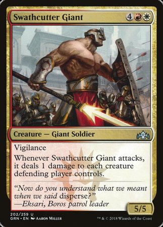 Swathcutter Giant [Guilds of Ravnica] | Lots Moore NSW