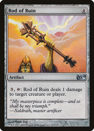 Rod of Ruin [Magic 2010] | Lots Moore NSW