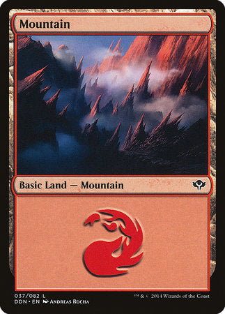 Mountain (37) [Duel Decks: Speed vs. Cunning] | Lots Moore NSW