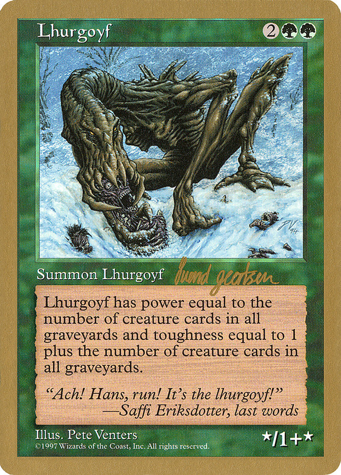Lhurgoyf (Svend Geertsen) [World Championship Decks 1997] | Lots Moore NSW