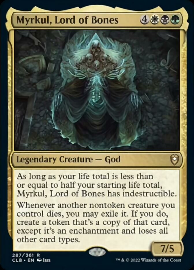 Myrkul, Lord of Bones [Commander Legends: Battle for Baldur's Gate] | Lots Moore NSW