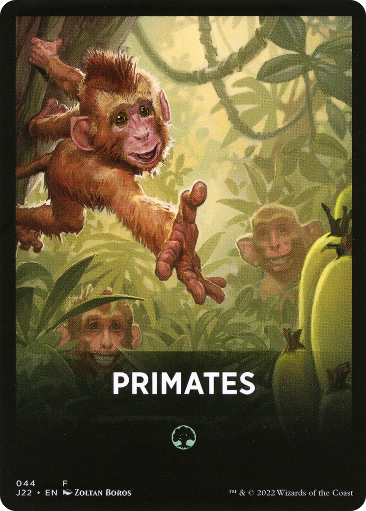 Primates Theme Card [Jumpstart 2022 Front Cards] | Lots Moore NSW