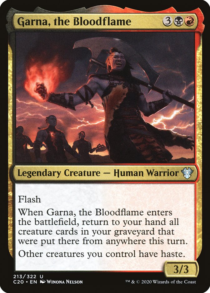 Garna, the Bloodflame [Commander 2020] | Lots Moore NSW