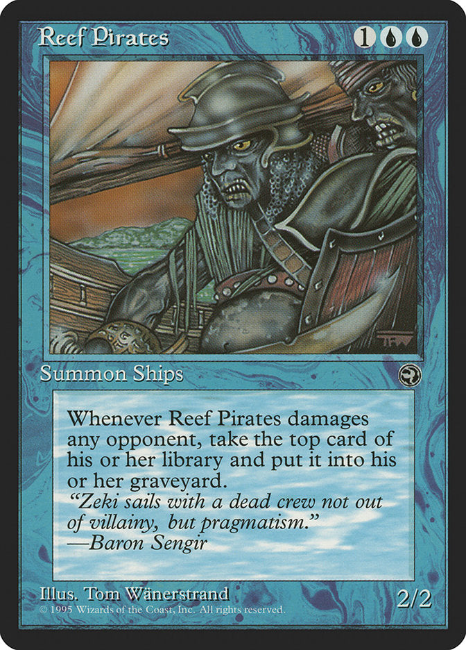 Reef Pirates (Baron Sengir Flavor Text) [Homelands] | Lots Moore NSW