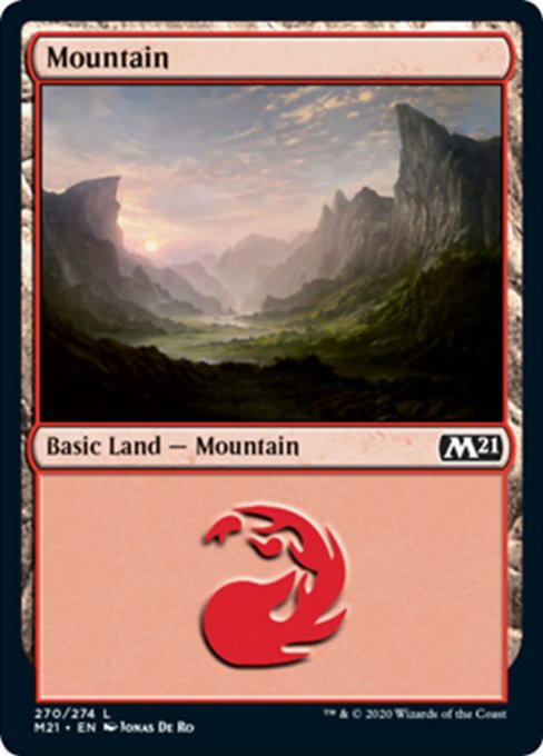 Mountain (270) [Core Set 2021] | Lots Moore NSW