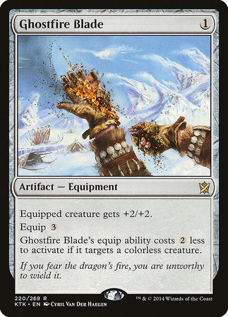 Ghostfire Blade [Khans of Tarkir] | Lots Moore NSW