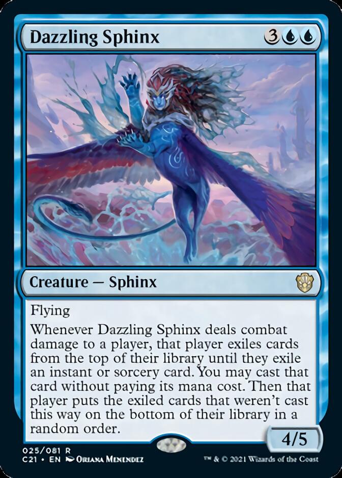 Dazzling Sphinx [Commander 2021] | Lots Moore NSW