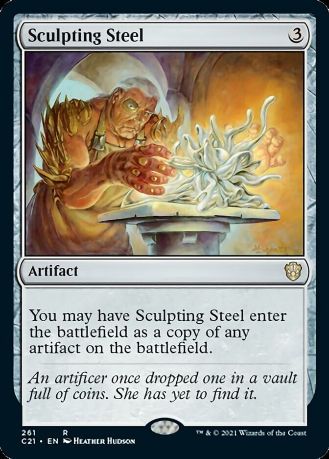 Sculpting Steel [Commander 2021] | Lots Moore NSW