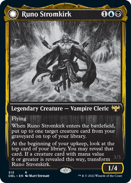 Runo Stromkirk // Krothuss, Lord of the Deep [Innistrad: Double Feature] | Lots Moore NSW