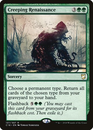 Creeping Renaissance [Commander 2018] | Lots Moore NSW