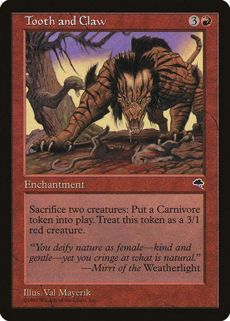 Tooth and Claw [Tempest] | Lots Moore NSW