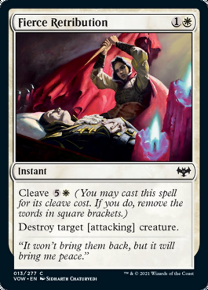 Fierce Retribution [Innistrad: Crimson Vow] | Lots Moore NSW