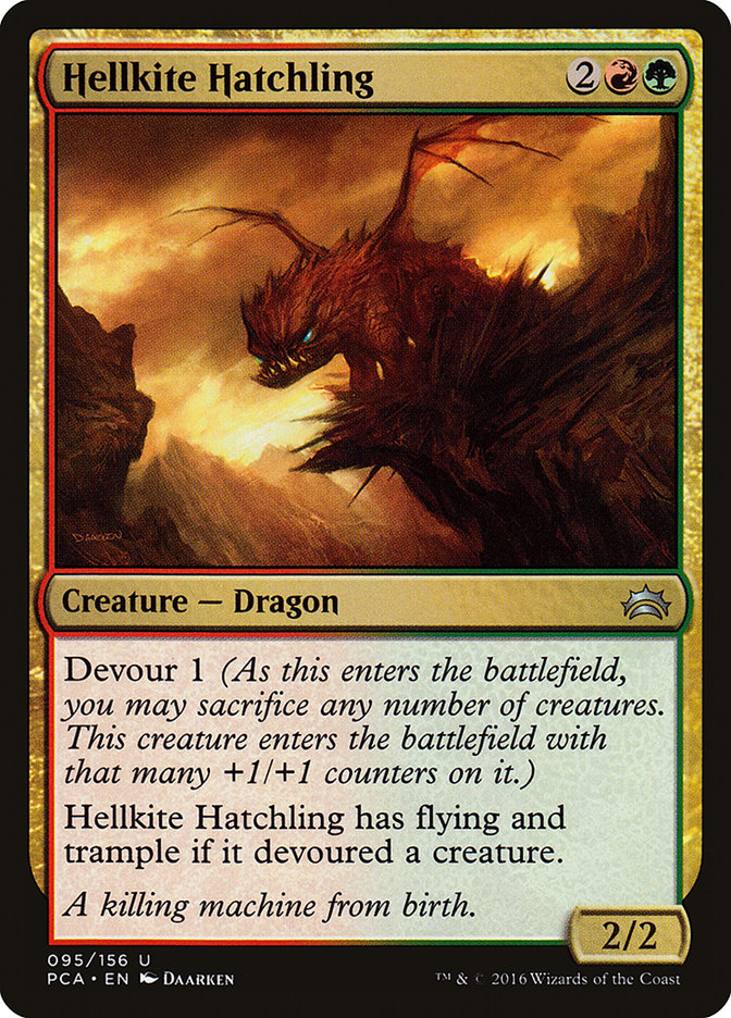 Hellkite Hatchling [Planechase Anthology] | Lots Moore NSW