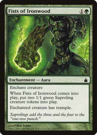 Fists of Ironwood [Ravnica: City of Guilds] | Lots Moore NSW