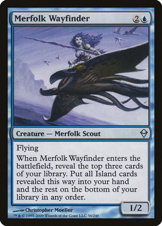 Merfolk Wayfinder [Zendikar] | Lots Moore NSW