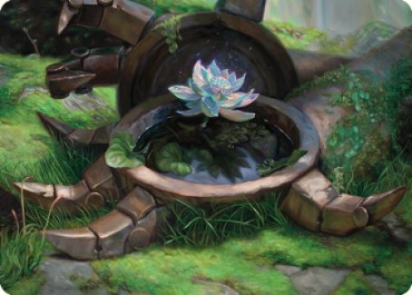 Timeless Lotus Art Card [Dominaria United Art Series] | Lots Moore NSW