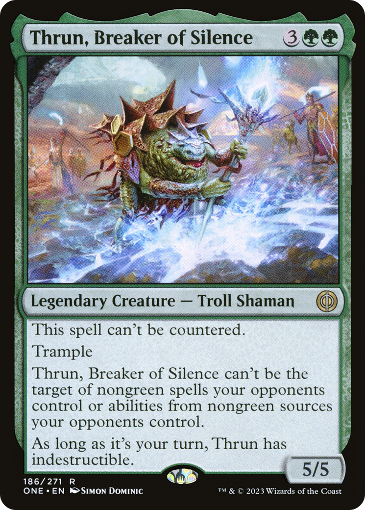 Thrun, Breaker of Silence [Phyrexia: All Will Be One] | Lots Moore NSW