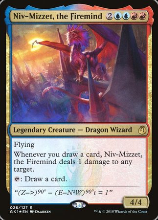 Niv-Mizzet, the Firemind [GRN Guild Kit] | Lots Moore NSW