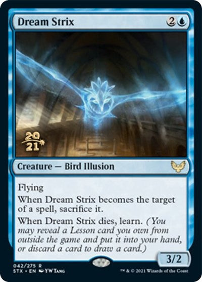 Dream Strix [Strixhaven: School of Mages Prerelease Promos] | Lots Moore NSW
