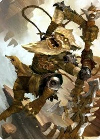 Teeterpeak Ambusher Art Card [Zendikar Rising Art Series] | Lots Moore NSW