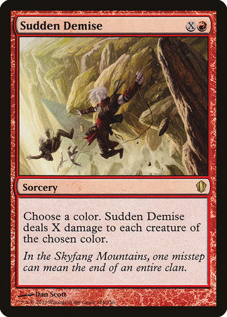 Sudden Demise [Commander 2013] | Lots Moore NSW
