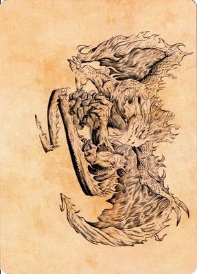 Miirym, Sentinel Wyrm Art Card [Commander Legends: Battle for Baldur's Gate Art Series] | Lots Moore NSW