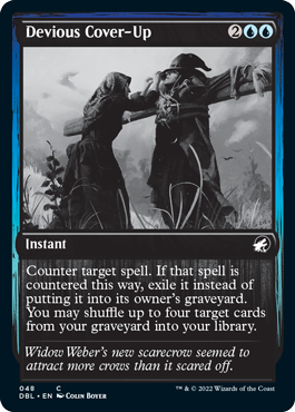 Devious Cover-Up [Innistrad: Double Feature] | Lots Moore NSW