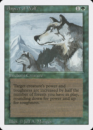 Aspect of Wolf [Revised Edition] | Lots Moore NSW