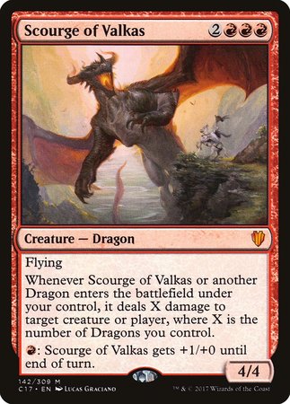 Scourge of Valkas [Commander 2017] | Lots Moore NSW