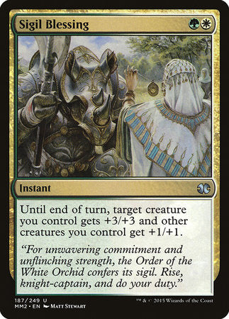 Sigil Blessing [Modern Masters 2015] | Lots Moore NSW