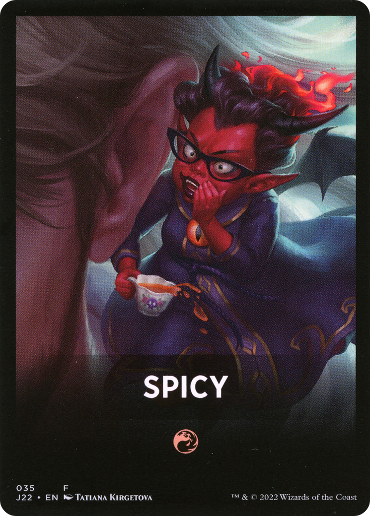 Spicy Theme Card [Jumpstart 2022 Front Cards] | Lots Moore NSW