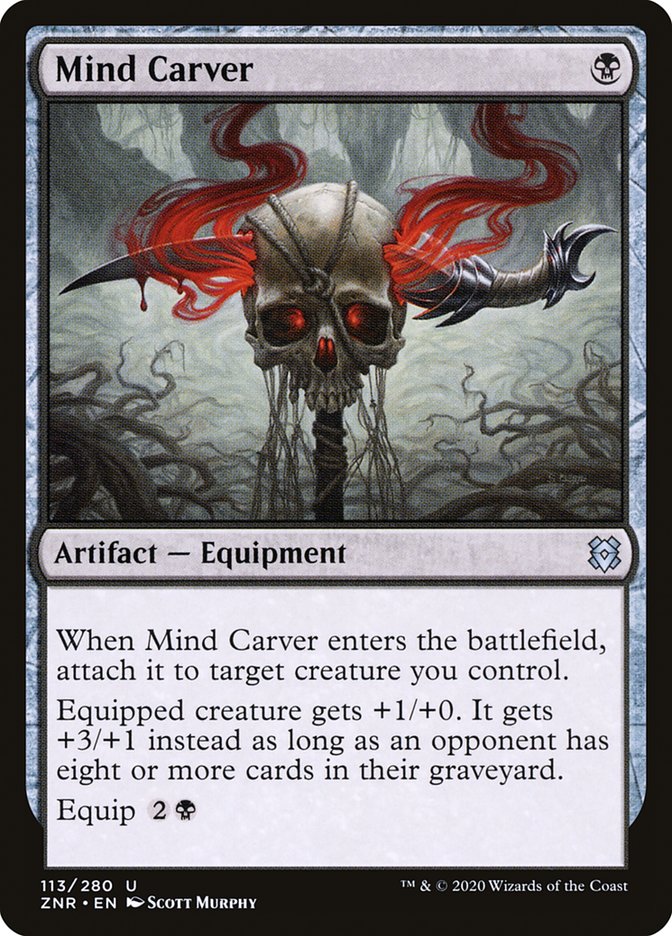 Mind Carver [Zendikar Rising] | Lots Moore NSW