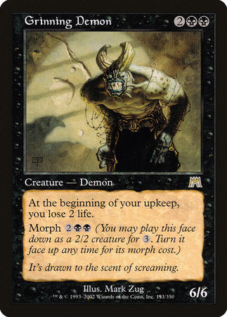 Grinning Demon [Onslaught] | Lots Moore NSW