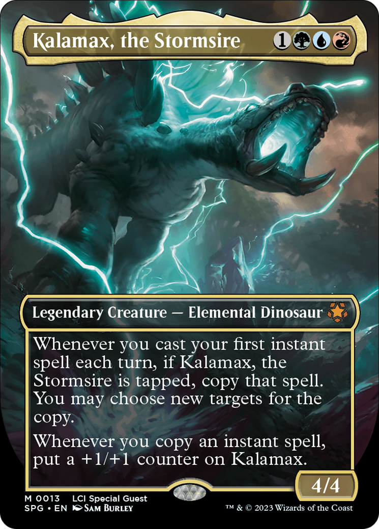 Kalamax, the Stormsire (Borderless) [The Lost Caverns of Ixalan Special Guests] | Lots Moore NSW