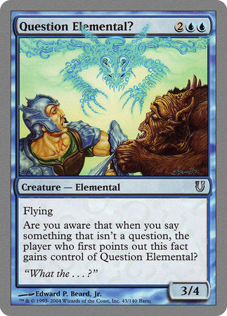 Question Elemental? [Unhinged] | Lots Moore NSW