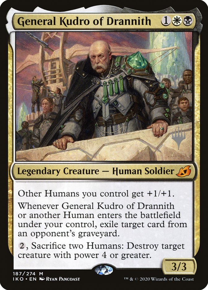 General Kudro of Drannith (Promo Pack) [Ikoria: Lair of Behemoths Promos] | Lots Moore NSW