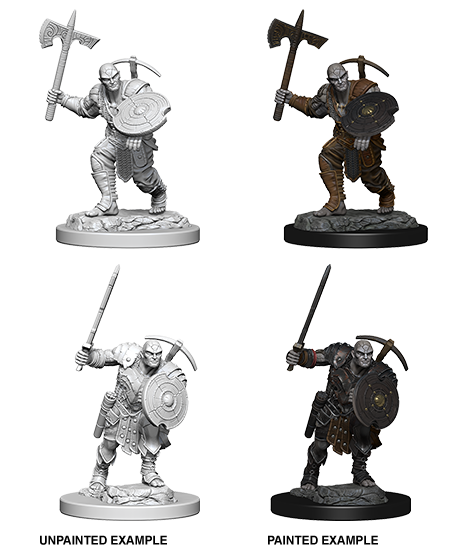D&D Nolzur's Marvelous Miniatures: Earth Genasi Fighter | Lots Moore NSW