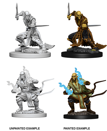 D&D Nolzur's Marvelous Miniatures: Githzerai | Lots Moore NSW