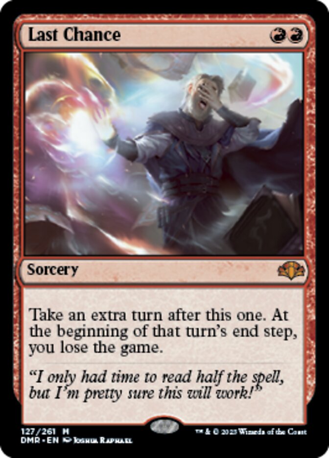 Last Chance [Dominaria Remastered] | Lots Moore NSW