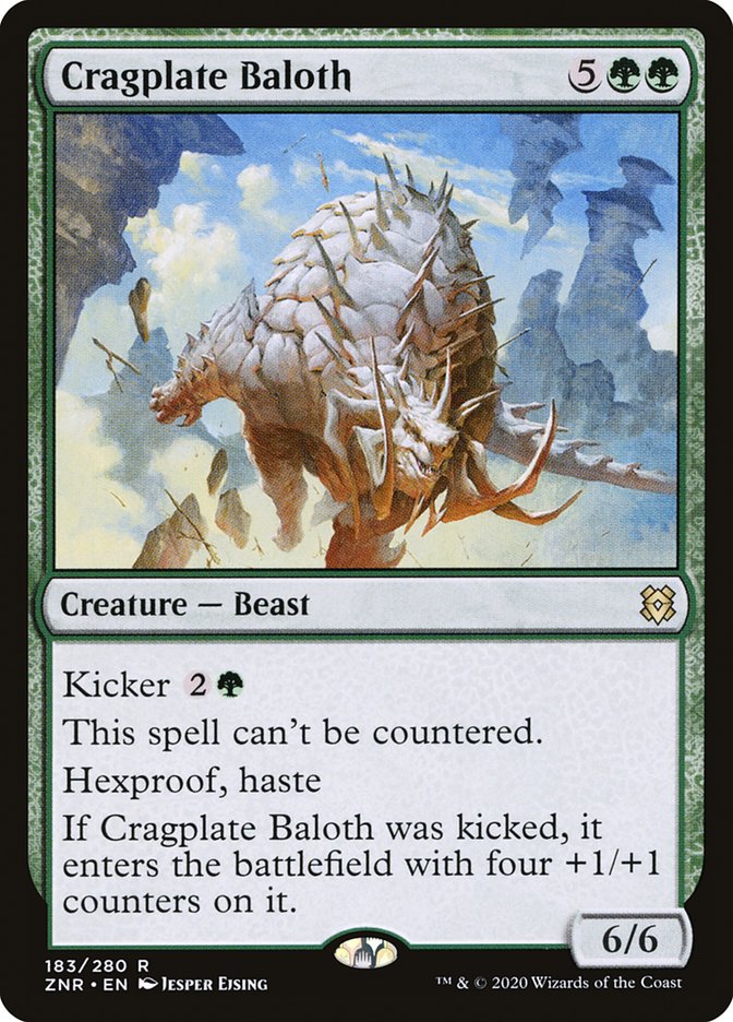 Cragplate Baloth [Zendikar Rising] | Lots Moore NSW