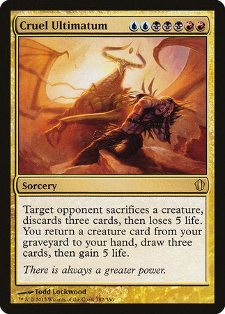 Cruel Ultimatum [Commander 2013] | Lots Moore NSW