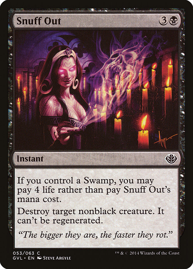 Snuff Out (Garruk vs. Liliana) [Duel Decks Anthology] | Lots Moore NSW