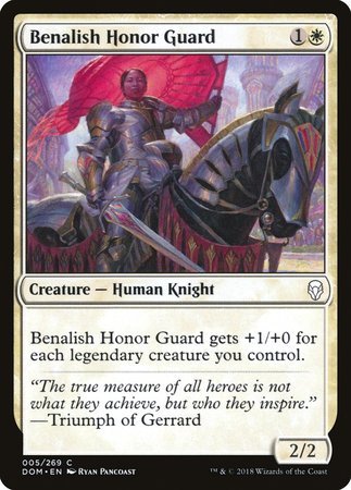 Benalish Honor Guard [Dominaria] | Lots Moore NSW