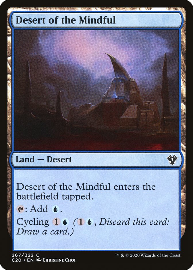 Desert of the Mindful [Commander 2020] | Lots Moore NSW