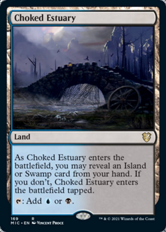 Choked Estuary [Innistrad: Midnight Hunt Commander] | Lots Moore NSW